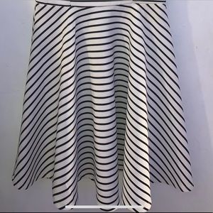 Stripped Dress (black and white)